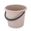WIADRO Z UCHWYTEM PLASTIKOWYM 5L TAUPE