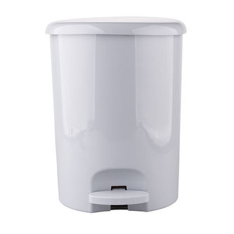 KOSZ OMEGA 16L Z PEDAŁEM SZARY (4408)