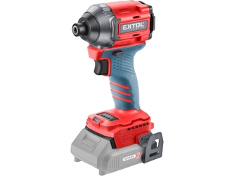 EXTOL PREMIUM utahovák rázový 1/4" aku SHARE20V, BRUSHLESS, bez baterie a nabíječky