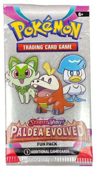 Pokémon TCG: Scarlet & Violet Paldea Evolved - Booster Fun Pack