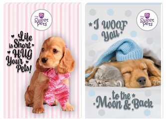 Notes A7/30K z poddrukiem The sweet pets (16szt)