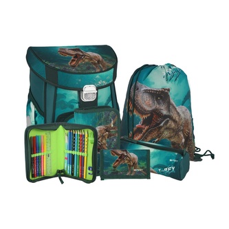 Školní brašna - 5dílná sada VISION - T-Rex