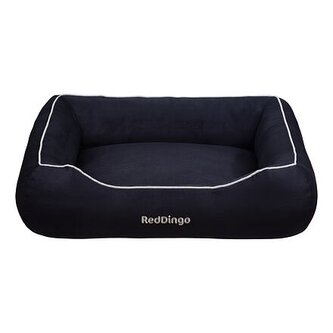 Red Dingo Donut Bed Pelech pro psy Large 100 cm – černý