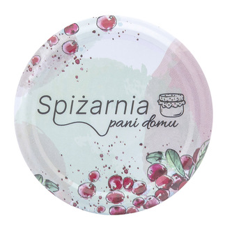 SPIŻARNIA PANI DOMU KPL.10 ZAKRĘTEK  FI 82 6Z Z NAPISEM