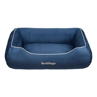 Red Dingo Donut Bed Pelech pro psy Large 100 cm – modrý