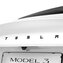 Spigen Tesla Rear Emblem Logo Full Cover, black - Tesla Model 3 2024