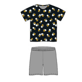 Lonka® Koffing pyžamo krátký rukáv pivo/půllitry 3XL 1 ks