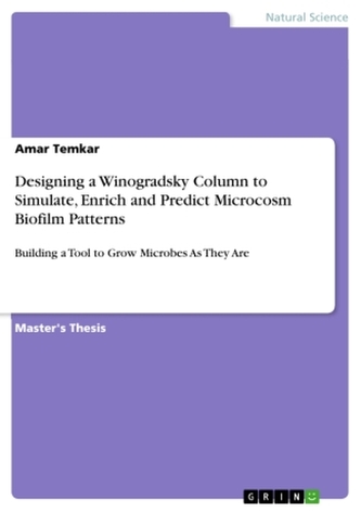 Designing a Winogradsky Column to Simulate, Enrich and Predict Microcosm Biofilm Patterns Designing a Winogradsky Column to Simulate, Enrich and Predict Microcosm Biofilm Patterns