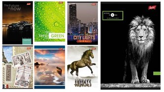 Brulion B5/160K kratka opr półtwarda MIX (5szt)