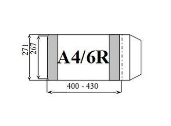Okładka książkowa regulowana A4/6R (25szt) D&D;