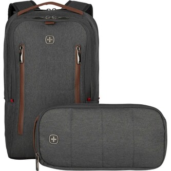 WENGER CITY UPGRADE 16" batoh na notebook s ledvinkou šedý