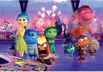 CLEMENTONI Puzzle V hlavě: Parta MAXI 104 dílků