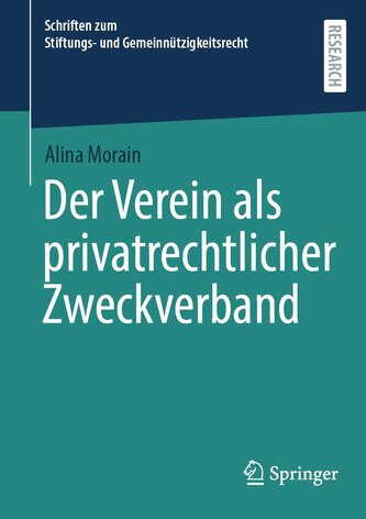 Der Verein als privatrechtlicher Zweckverband