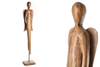 Dřevěný anděl 110 cm