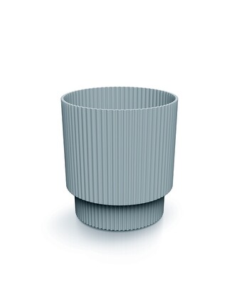 Květináč MILLA VII světle šedý, varianta 12,8 cm