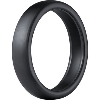 Niceboy ONE Brushed platební prsten černý vel. 5