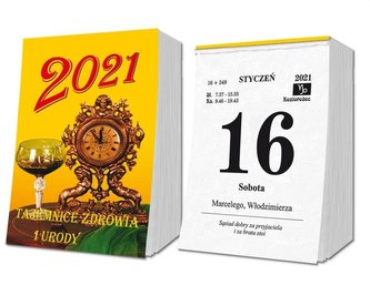 Kalendarz 2021 zdzierak SD2