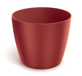 Plastový květináč REGULAS cihlový, varianta 13,7 cm