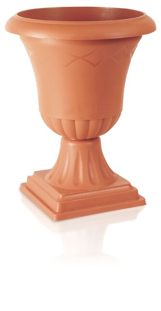 Květináč Athena vysoký oranžový, varianta 47,4 cm