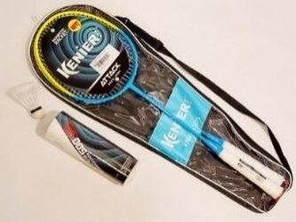 Badminton + lotka 6szt mix