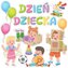 Dekoracja okolicznościowa Dzień Dziecka 14el