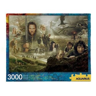 Puzzle Pán prstenů - Saga, 3000 dílků Puzzle Pán prstenů - Saga, 3000 dílků