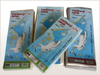 Sáčky papírové svačinové 100ks