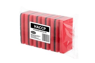 Houba na nádobí, červená, tvarovaná, extra velká, 5 ks, BONUS B741