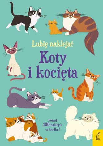 Lubię naklejać. Koty i kocięta