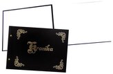 Kronika 415x297 pozioma złocona czarna, Warta 319-019