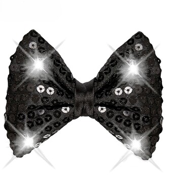 Widmann Černý blikající flitrový motýlek