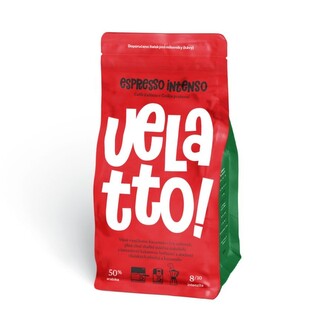 Velatto Espresso Intenso - zrnková káva, 1 kg