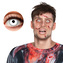 Boland Kontaktní čočky zombie bílé