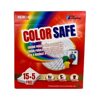 Ubrousky ColorSafe pro barevné prádlo, 20 ks