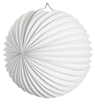 Widmann Bílý lampión koule