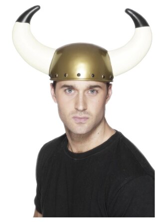 Smiffys Helma vikingská s rohy