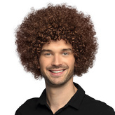 Boland Paruka afro hnědá XL