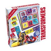 Transformers. Gra 3w1 Lotto-Domino-Memo