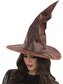 Smiffys Klobouk čaroděj vzhled staré kůže