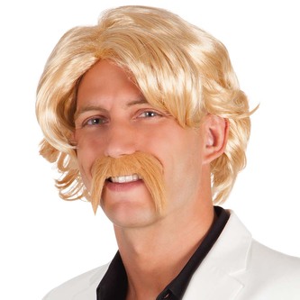 Boland Paruka s knírem blond retro