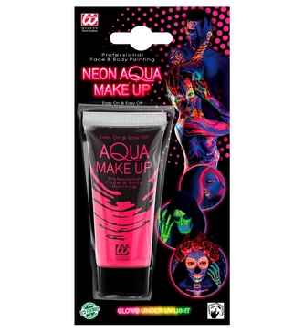 Widmann Neonový růžový aqua make-up