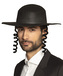 Boland Klobouk rabín s vlasy