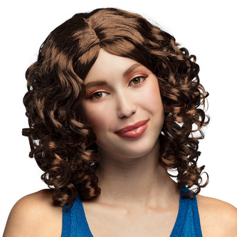 Boland Dámská paruka hnědá  vlnitá