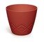 Květináč ARECO - retro červená 15,8 cm
