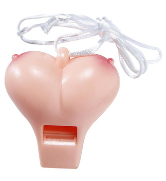 Widmann Píšťalka prsa, žertovný předmět