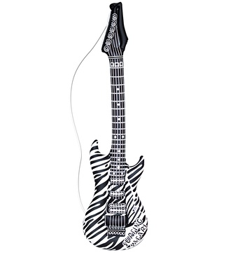 Widmann Nafukovací kytara zebra