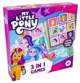 My Little Pony. Gra 3w1 Lotto-Domino-Memo