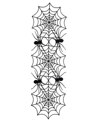 Carnival Toys Pavučinový běhoun na stůl 110 x 30 cm