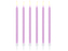 PARTYDECO Svíčky dortové světle  fialové 12 ks