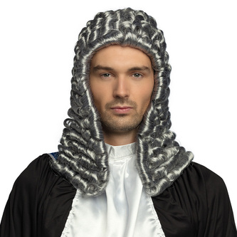 Boland Paruka soudce šedivá historická